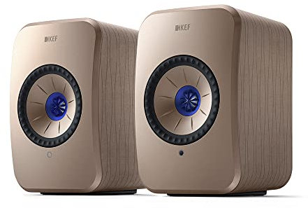 KEF LSX II - Wireless Bookshelf Speakers, Conran Soundwave | Active Speakers | TV | PC | Gaming | HDMI