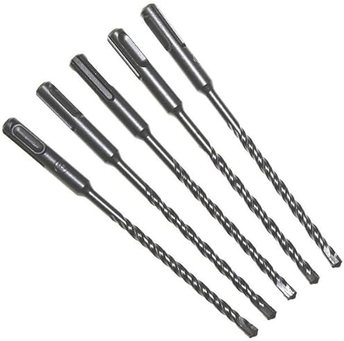 EETools (5PK) SDS Plus Masonry TCT Tungsten Carbide Drill Bits (5.5mm x 160mm)