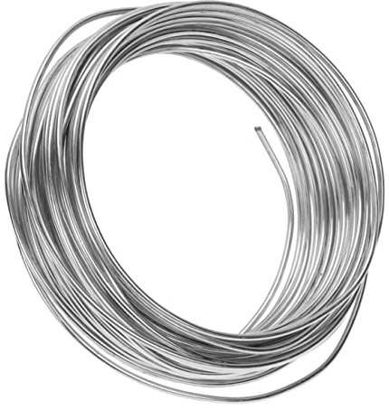 Gogogmee Metal Wire Diy Sculpture Wire 1mm Diameter 10m Length 2pcs for Crafting and Modelling Sculpture Artists Uk
