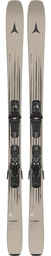 Atomic Maverick 84 Men's All-Mountain Skis w/M 10 GW Bindings (Sand/Black, 153cm)