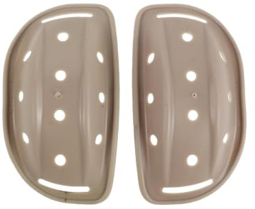 Protector de Barbilla para Casco de Esquí, 2 Piezas, Beige | Resina, 10, 50x5, 60x1, 70cm, Uso en Moto y Bicicleta, para Niños