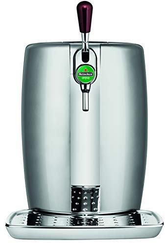 Krups BeerTender - Spillatore di birra in materiale termoplastico taglia unica argento/cromato