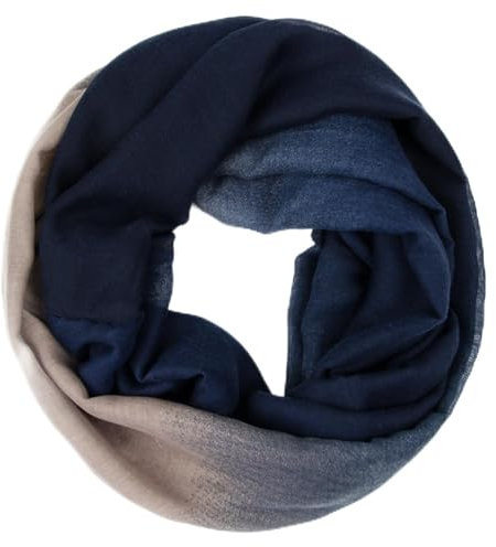 Gloop Damen schal leichter Langschal Loop Schlauchschal Tuch Viele Farben