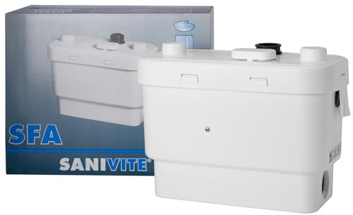 PROFIVENT.DE SFA 0008 Sanivite Pompe domestique Blanc