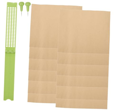 UTHCLO 1set Scrittura Braille Portatile Tavoletta Persone Non Vedenti Kit Penna Punteruolo Braille Per Apprendimento e Scrittura