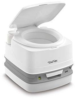 Thetford 92814 Porta Potti 345 Portable Toilet, White-Grey 330 x 383 x 427 mm