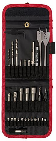 Trend Craft Pro Quick Release 30 Piece Screwdriver Set in Compact Belt Pouch Tool Holder - CR/QR/Set/1; 30 Piece Set