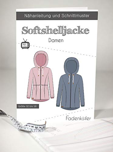 Schnittmuster und Nähanleitung - Damen Softshelljacke