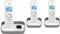 3 Telefoni Cordless TRIO con Segreteria Telefonica + Call Bocker Blocca Chiamate Indesiderate 2 Modalità blocco (Manuale Programmabile Automatica Intelligente) Tasto Block aggiungi numero a Black List
