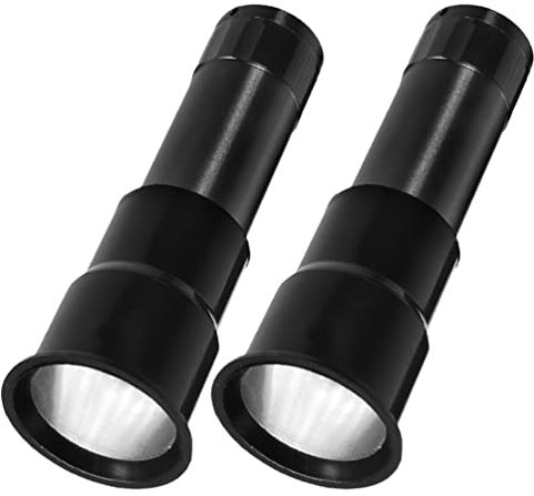 Yardwe 2stücke Handheld Eierprüflampe Mit Tragbare Schierlampe Für Überwachung Eierentwicklung Für Hühner Enten Und Gänseeier Kein Hitzeschaden