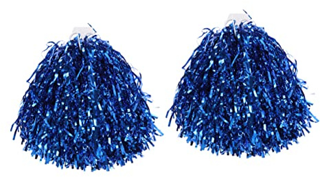 BESPORTBLE 1 Paio Pom Pom Danza Allegria Forniture per Feste Sportive Pompon Vestito da Cheerleader PON PON Poms PON PON da Cheerleader PON PON Sportivi Pom Pom Danzanti Mazzo Gli Sport