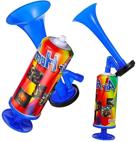 Toddmomy 2 STK Luftpumpenhupe Blashorn-megafon Handlufthorn Sport-jubelhorn Fußballstadionhupe Warnhupe Handluftpumpe Partys Feier Horn Lufthupe Für Handlufthupe Handhaben