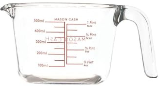 Mason Cash CLASSIC COLLECTION -Messbehälter aus Glas, 0,5 Liter, 2006.203