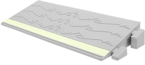 BESTYASH Rampa Antideslizante para aspiradora robótica, solución para umbrales de Puerta e Interior, construcción de plástico Resistente, versátil, para Limpieza doméstica, fácil instalación y