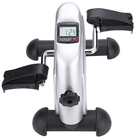 Mini-Heimtrainer für zuhause, Mini Bike Armtrainer und Beintrainer Pedaltrainer für Muskelaufbau für das Home Office Gym Gewichtsverlust Körper für alle Altersgruppen