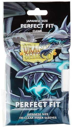 Dragon Shield Japanese Size Inner Sleeves - Clear Qyonshi (100 Sleeves)