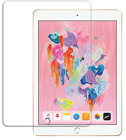 Kepuch 2 Paquetes Vidrio Templado Protector de Pantalla para iPad Air 3 2019 10.5, iPad Pro 10.5 2017