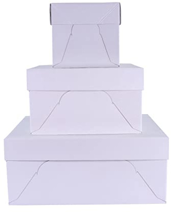 PME Bakning Essentials – fyrkantig kaklåda 40 cm/16 tum, set med 3