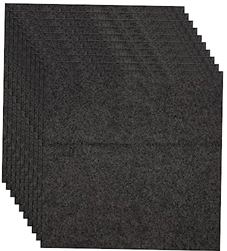 HAPINARY 10 Paños de Limpieza Multiuso para Cocina, Absorción Rápida, para Lavar Vajilla y Cubiertos, Color Negro, 10 Unidades