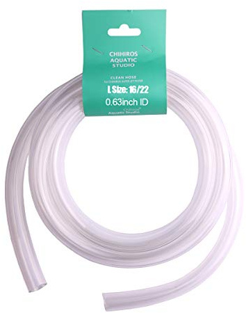 Chihiros 10ft Super Clear Aquarium Hose for Water Filter System Hoses 9/12/16mm (L)