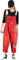 Bigassets Donna Jeans Salopette Senza maniche Tute pagliaccetto Style 3 Red