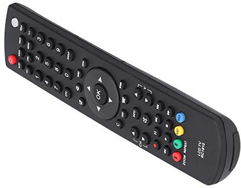 Controller Nera RC1910 Remoto per TV LCD, Lunghezza Assilicone Remota, Non è Richiesta Alcuna Programmazione, Conveniente per gli Utenti TV