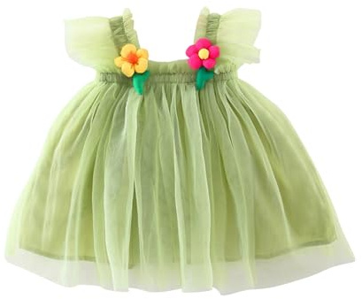 Robe de fête d'anniversaire filles - Robes en tulle - Robe de Princesse Fête - Robes de Soiree Fête Chic Et Elegant Formelle Mode Jupe été Automne Vêtements Tenues Pas Cher 3-24 mois