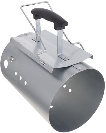 Didiseaon Ciminiera Accendi Carbonella Barbecue Base Ampia e Ventilata per Avvio Rapido Grill Stufa Outdoor
