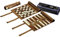 Philos 2801 - Reise-Schach-Backgammon-Dame-Set, aus Kunstleder zum Rollen, Feld 25mm