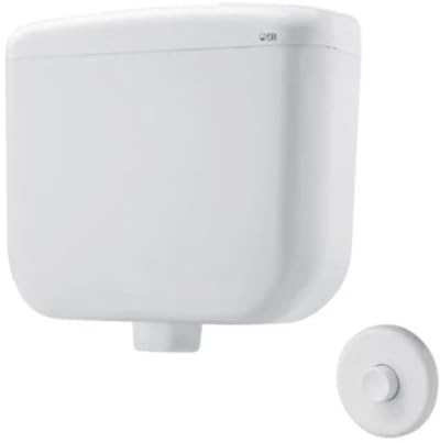 CASSETTA DI SCARICO PNEUMATICA CONCEPT PER DISABILI Bianca 9 Litri Lt