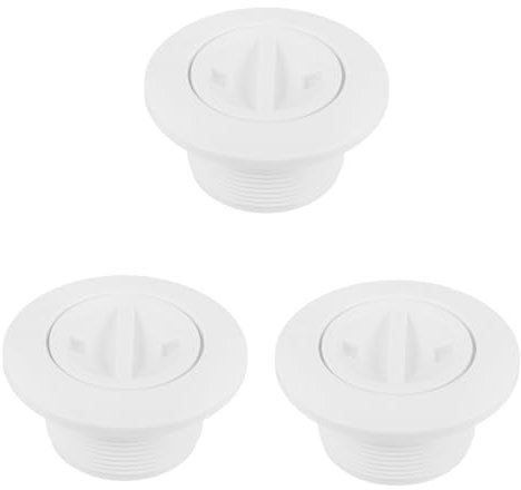 Kisangel 3stücke Pool Vacuum Head Mit Suction Cover Abdeckung Für Schwimmbäder Schützt Vor Schmutz Und Ablagerungen Geeignet Für Private Und Gewerbliche Pools Langlebiges Und