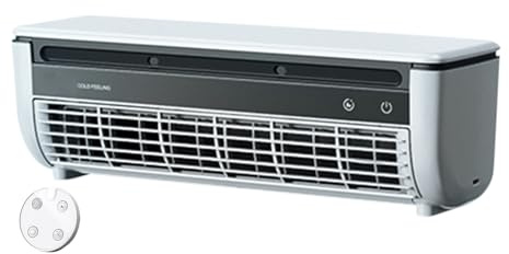 Ventilador AC Para Dormitorio, Ventilador De Pared Para Aire Acondicionado, Dispositivo Con Función Enfriadora Y Cargador Inalámbrico Para Hogar Viaje