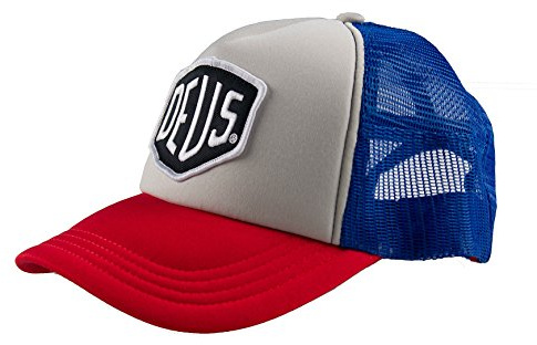 Deus Trucker Cap BAYLANDS Black Schwarz