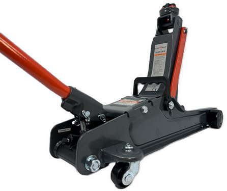 Kraftwelle 2T Rangierwagenheber Flach 85-375 mm Wagenheber Jack 2000 kg KFZ Auto PKW Hydraulik tragbar Low Liner Hydraulikheber Autoheber