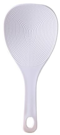DUMRALBQE Cucchiaio per Riso Cucchiaio for Riso in plastica Antiaderente for Uso Domestico da Cucina per Riso