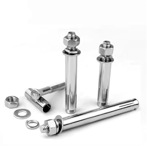 Bulloni di ancoraggio, Set di bulloni espansione con manicotto ancoraggio in acciaio inossidabile 304 M6-M20(M14x80mm 1pc)