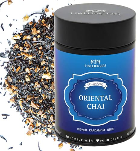 Hallingers Genuss Manufaktur Loser Schwarz-Tee mit Ingwer, Kardamom & Nelke