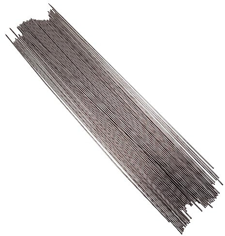 CAXUSD 100piezas Brochetas De Barbacoa Reutilizables Inoxidable Unidades Para Picnic y Barbacoa