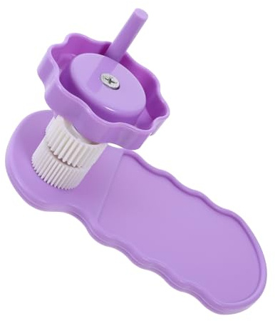 Operitacx Máquina Rizadora de Papel Ondulada de Plástico Duradera Herramienta Portátil para Manualidades DIY Modelador de Papel para Quilling y Pliegues Ligera y Práctica