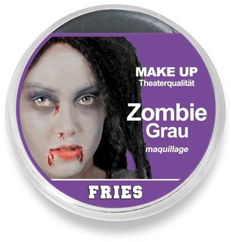 Party Discount ® NEU Theater-Schminke, Zombie Grau 15g