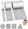 Furniture Pads Floor Protectors,3 Rolls Felt Pads for Furniture Feet Self Adhesive Pads Anti-Slip Chair Leg Floor Protectors Pads Furniture Felt Pads for Table Chair Bed Sofa Legs(Grey)