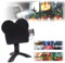 Halloween Christmas Window Projector Light, 12 FX Animated Movies Projection Lamp for Outdoor Or Indoor, Turns Your Curtain into Movie Screens,Black