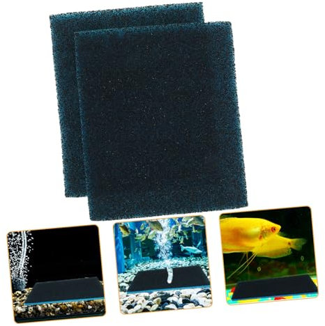 VILLFUL Schwammfilter 2St Kanister Filterschwamm Vorfilterschwamm für Filterschwamm aus Aquarienschaum Fischfilter schwämme Filtermatte für Aquarien Aquarienfilter Aquarium Ausrüstung