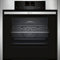 NEFF B45FS24N0, N 90, Einbau-Dampfbackofen, 60 cm, 71 l, Edelstahl, Slide&Hide, FullSteam, EasyClean, 12 Betriebsarten