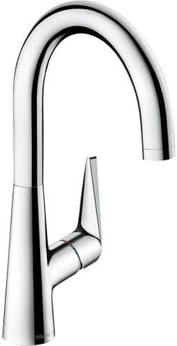 hansgrohe Talis S Einhebel-Küchenarmatur, Komfort-Höhe 220 mm, Chrom