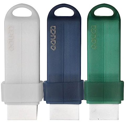 Amesor 3 Limescale Eraser - Easy Limescale Eraser Bathroom Glass Rust Remover | Stains Eraser | Kitchen And Rust Brush Dirt Remover Scrub Brush Cleaner | Household Cleaning Accessories