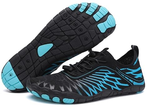 Move Pro - Scarpe a piedi nudi, per uomo e donna, sane e comode per lo sport e il tempo libero, Blu, 41 EU