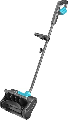 AGT Schneebesen: Akku-Schneebürste und -Schneefräse für 18-V-Akku, 25 cm, 2.700 U/Min. (Schneebürste elektrisch, Schneebesen elektrisch, Eis)