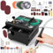 ZMURED Mini Tischkreissäge Multifunktions-Tischkreissäge für Handwerk, Geschwindigkeit und Winkel einstellbar,Schneiden, Schleifen,Tischkreissägen Tragbare Präzisions Table Saw