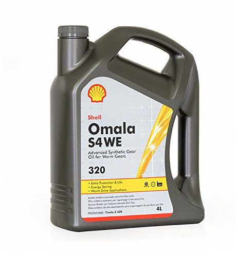 Shell Omala S4 WE 320 4 LITRI - Oli Sintetici per Ingranaggi Industriali di tecnologia avanzata